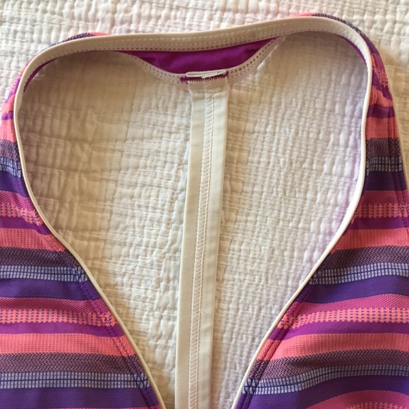 Athleta stripped bikini top sz S - Picture 3 of 6